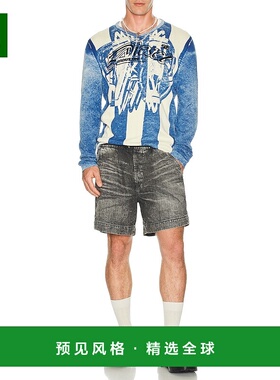 1h可退 香港直邮Diesel 迪赛 男士 D-Tenni 短裤 A19425068TG02