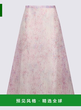 1h可退 香港直邮Alberta Ferretti 女士 紫色半身裙 261U01071649