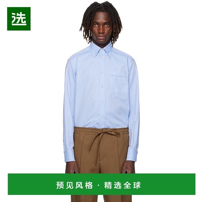 1h可退 香港直邮valentino 华伦天奴 男士 蓝色 Vlogo Embroidere