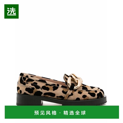 香港直邮N°21 女士芭蕾乐福鞋 21ISP02260226X001 AW2021 浅棕色