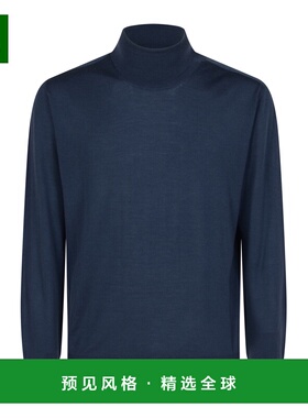 香港直邮Canali 男士卫衣 C1126MK02353420 AW2025 蓝色