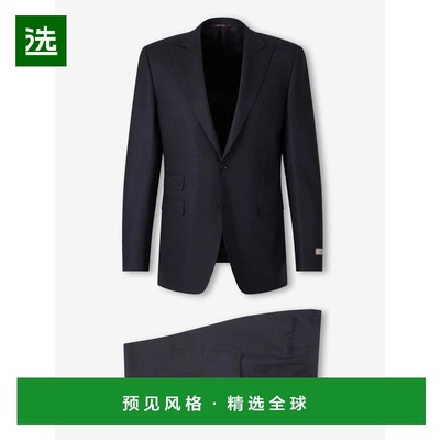 香港直邮Canali 男士西服套装 1922793301 SS2026 深蓝色 Canali