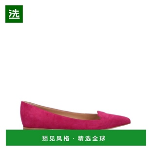 香港直邮Sergio Rossi 塞乔·罗西 女士 乐福鞋 red红色 舒适时尚