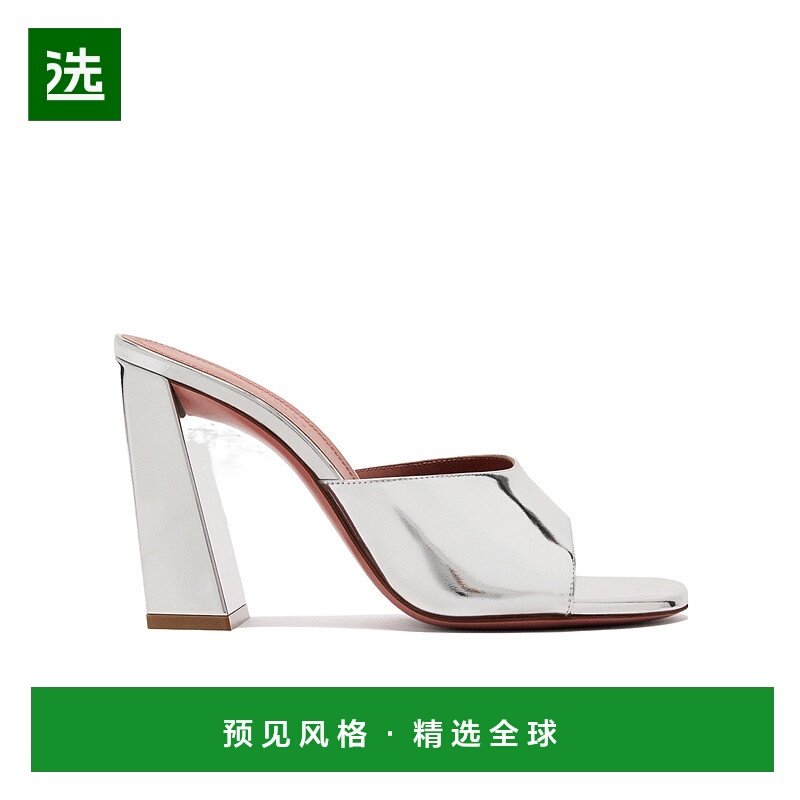 香港直邮AMINA MUADDI 女士凉鞋 BRIGITTESLIPPERSILVER,女鞋,时装凉鞋,淘宝优惠券,粉丝福利购,淘宝优惠卷