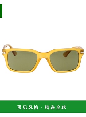 1h可退 香港直邮Persol 女士 方框太陽眼鏡 0PO3272S2 yellow黄色