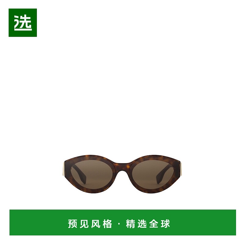 香港直邮Fendi 椭圆形眼镜 FOL127V1PF1N52