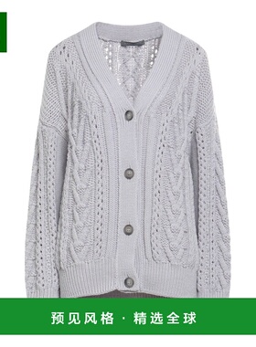 1h可退 香港直邮Alberta Ferretti 女士 针织开衫 purple紫色 舒