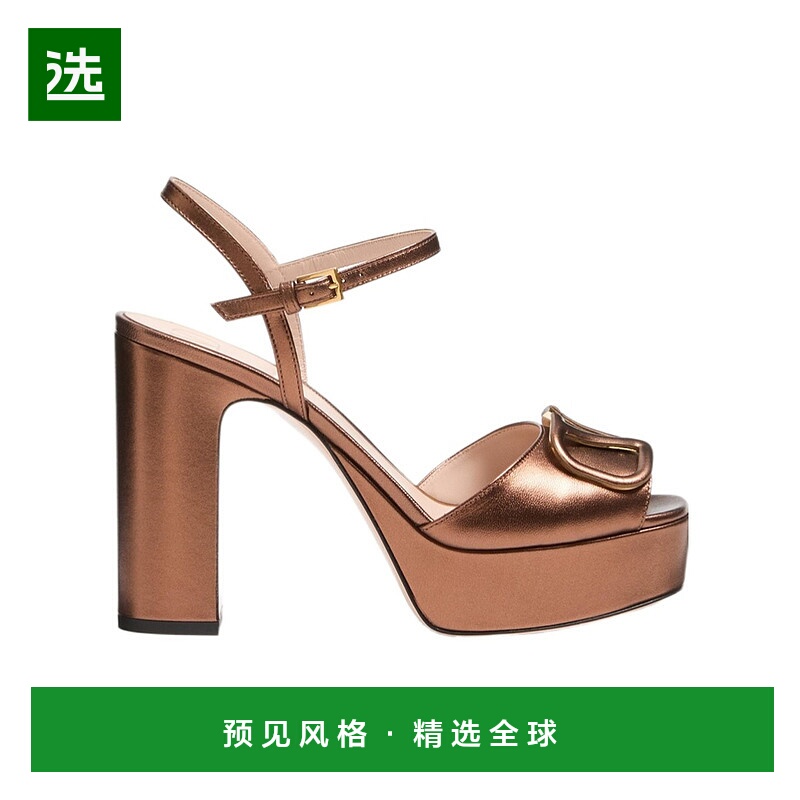 香港直邮Valentino 方头高跟凉鞋 WS0FG2WYB