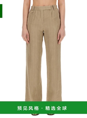 1h可退 香港直邮Alysi 女士 长裤 104141P4232CER brown棕色 舒适