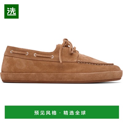 香港直邮marsell 男士 黄褐色 Scatopelle 帆船鞋 MM4912P024181W