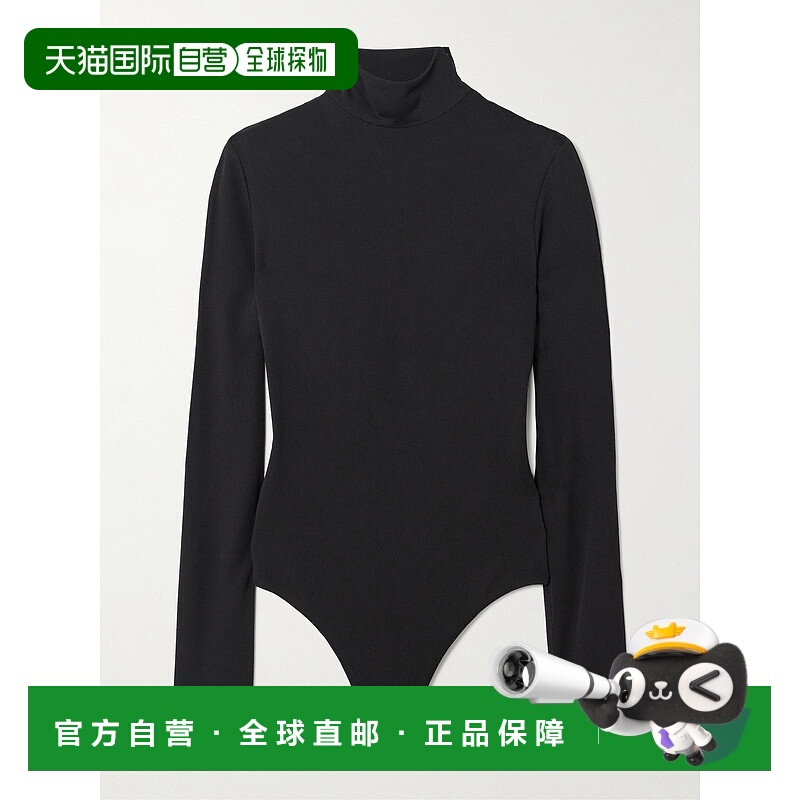 1h可退 香港直邮Alaïa 女士 露背针织高领连体衣 AA9B0400J070B