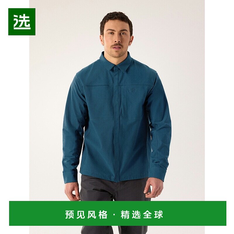 欧洲直邮Arc'teryx 始祖鸟 CRONIN COTTON外套式衬衫 男装