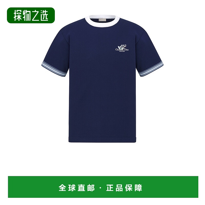 自营欧洲直邮Dior/迪奥 男士Christian Couture “铃兰”T恤