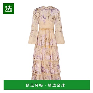 香港直邮Zimmermann 0885DF242蕾丝 圆领连衣裙