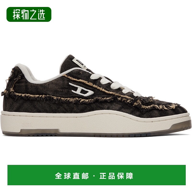 香港直邮Diesel 迪赛 男士 黑色 S-Tracker-D Low 运动鞋 Y03608P