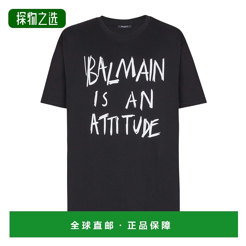 香港直邮Balmain 短袖T恤 GH1EG225GF40