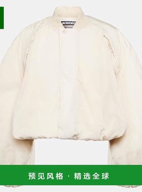 1h可退 香港直邮Jacquemus 女士 Le Bahia 短款短夹克 white白色
