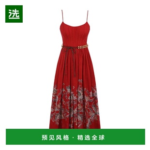 香港直邮Zimmermann Rhiannon 吊带连衣裙 4225DSS251裙子