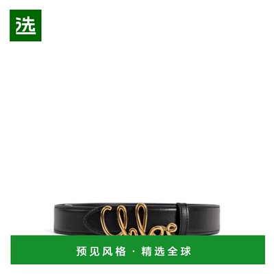 香港直邮CHLOÉ 女士腰带 CH26SBB15PR4001 SS2026 黑色 BB15 - Ch