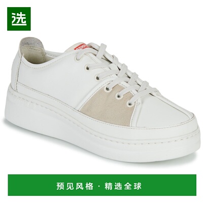 欧洲直邮Camper 看步  女士鞋子低帮板鞋 K201580-001厚底休闲鞋