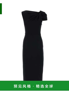 香港直邮GIVENCHY 女士连衣裙 BW22MV164K001 AW2025 黑色 Draped