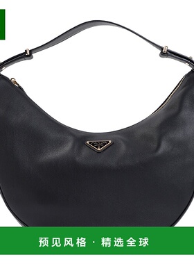 1h可退 香港直邮Prada 普拉达 女士 Arqué 拉鍊大單肩包 1BC212V