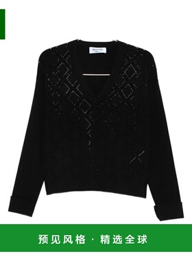 香港直邮BLUGIRL 女士针织衫 RF5147MS99E22222 AW2025 黑色