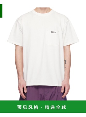 香港直邮and Wander 男士T恤 GUT4S3007WHITE AW2024 白色