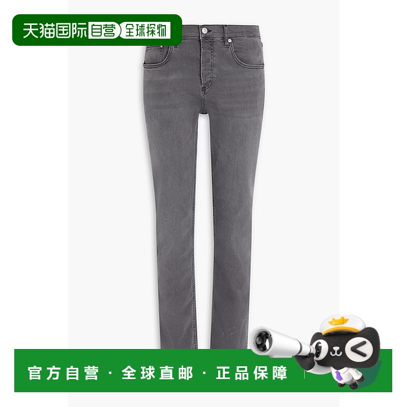 香港直邮Sandro 男士 修身牛仔裤 SHPJE00130GREY