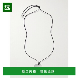 1h可退 香港直邮Sophie Buhai 女士 Moon 中号全绳子银色项链 FW2