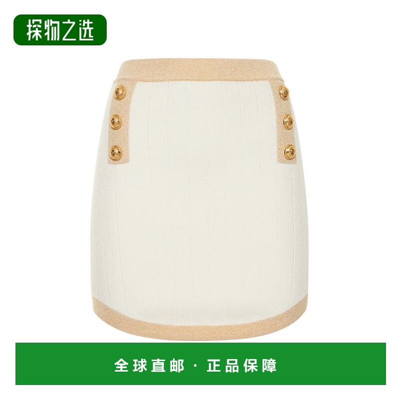香港直邮Balmain 针织半身裙 77IL5Z034