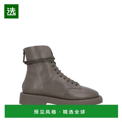1h可退 香港直邮marsell 女士 脚踝靴 grey灰色 舒适时尚