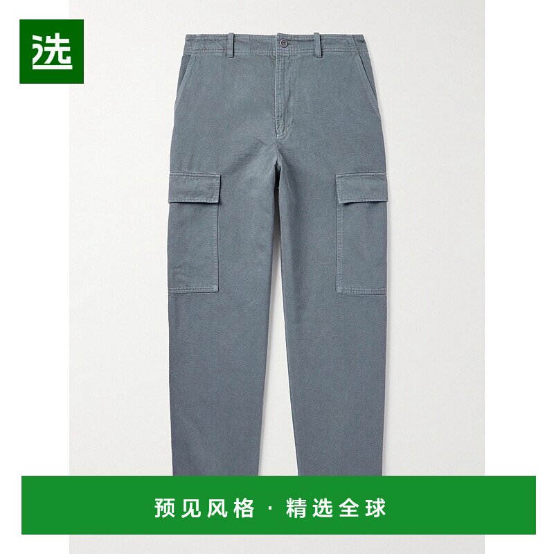 香港直邮1h可退 A.P.C. 男士 Duncan 直筒有机棉质斜纹布裤子 COG