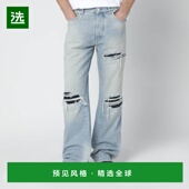 SS2026 1h可退 浅蓝 休闲裤 AMBMJE1026DE575 香港直邮AMIRI 男士