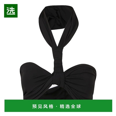 香港直邮AMBUSH 女士T恤 BWAD033S22JER001-0 SS2023 黑色