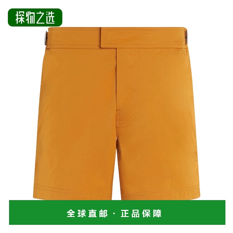 香港直邮Zegna Road Brand Mark 泳裤 N7B54-283