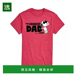 【美国直邮】AIRWAVES|Hybrid Apparel Peanuts Dad 男式短袖 T