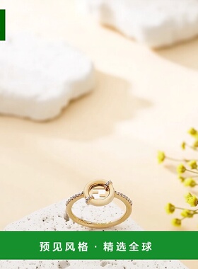 1h可退 欧洲直邮FENDI (2025) Fendi EverRound 戒指 - 金色戒指