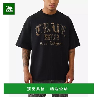 1h可退 【美国直邮】true religion 男士 上装T恤短袖
