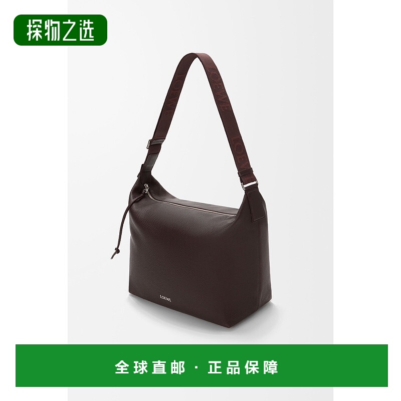 1h可退 欧洲直邮LOEWE (2025) Cubi 斜挎包，采用柔软粒面小牛皮