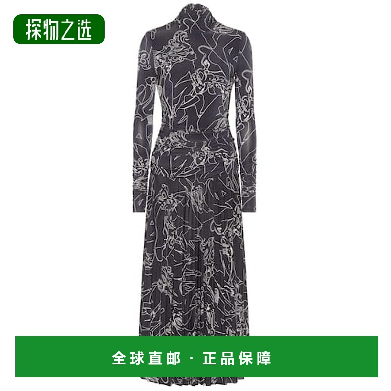 香港直邮VICTORIA BECKHAM 维多利亚·贝克汉姆 女士 印花弹性针