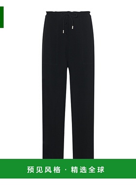 1h可退 欧洲直邮THE ROW 女士休闲裤8225W3179BLK羊毛卫裤阔腿裤