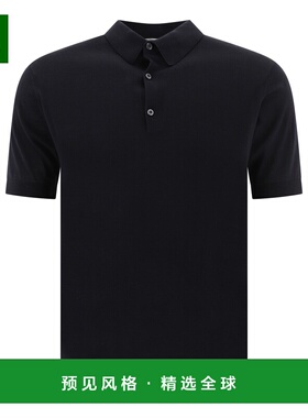 香港直邮JOHN SMEDLEY 男士T恤 ADRIANBLACK AW2025 黑色 