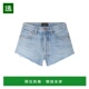 香港直邮ALANUI 浅蓝色 SS2026 女士短裤 LWYC009R26DEN0034404