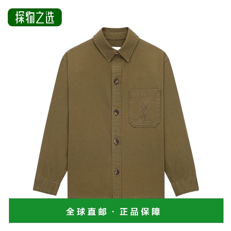 香港直邮Saint Laurent 长袖衬衫夹克 838697Y253W