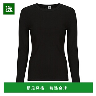 COL T恤 Bateau A0AK 长袖 小帆船 女士服装 欧洲直邮Petit ROND