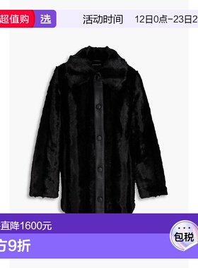 1h可退 香港直邮CLAUDIE PIERLOT 女士 长毛绒大衣 CFPOU00679NOI