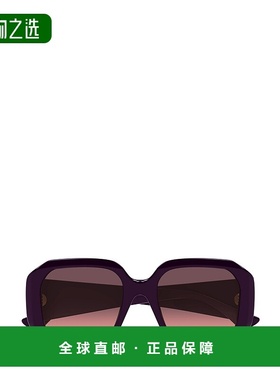 1h可退 香港直邮Chloe 蔻依 女士 徽标太阳镜 CH0300S red红色 舒