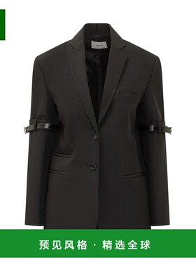 香港直邮COPERNI 女士外套 COPV37F3004BLACK AW2025 黑色 LOGO B