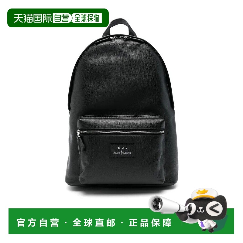 香港直邮Polo Ralph Lauren 荔枝纹皮革背包 405962456